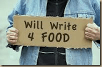 will write for food