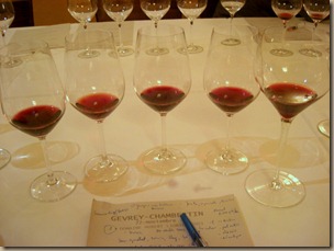 flight of wines