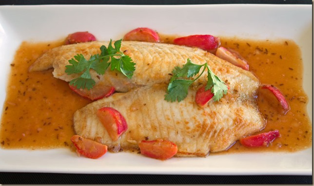 Fish-w-radish-sauce