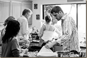 thanksgiving in the kitchen