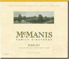 mcmanis merlot