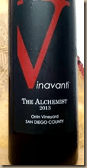 vinavanti the alchemist