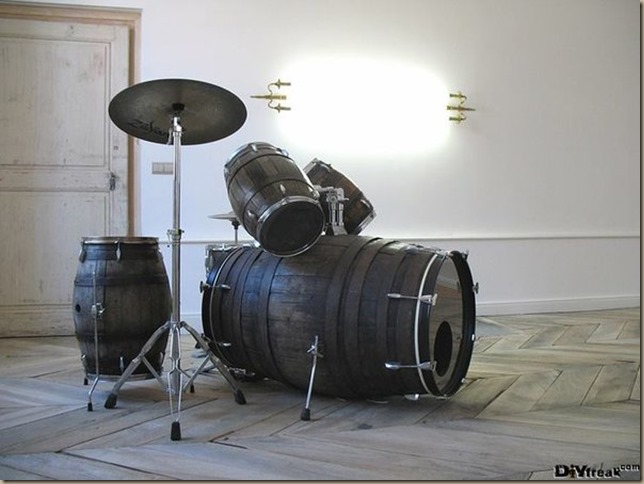 wine cask drum set