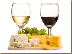 wine and cheese