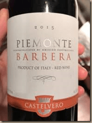 castelvero barbera