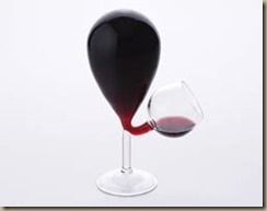weird wine glass