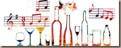 wine and music