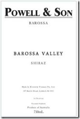 powell and son shiraz