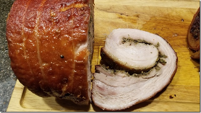 sous vide porchetta