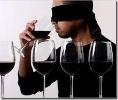 blindfold tasting