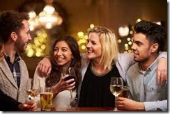 millennials drinking wine